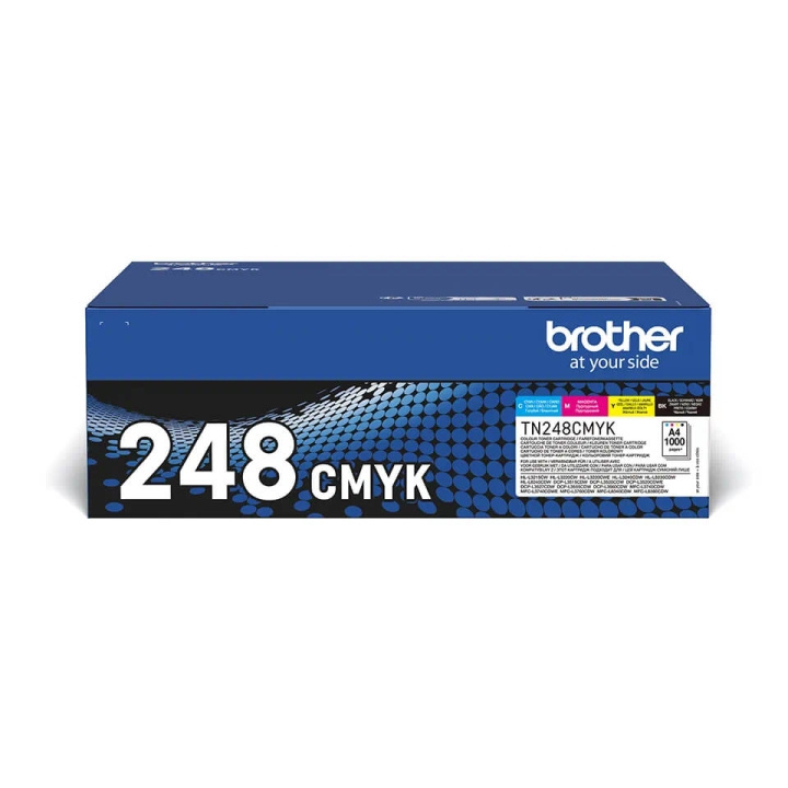Brother Toner TN248VAL TN-248 Multipack i gruppen DATORER & KRINGUTRUSTNING / Skrivare & Tillbehör / Bläck & Toner / Toner / Brother hos TP E-commerce Nordic AB (C71397)