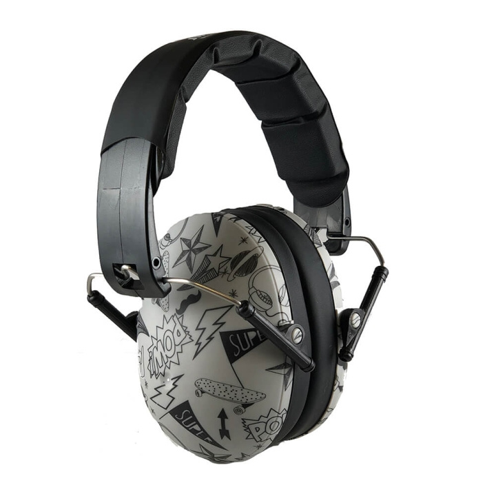 BANZ Ear Muffs Kids Grafiti i gruppen LEKSAKER, BARN- & BABYPRODUKTER / Barnsäkerhet / Hörselskydd & Övrigt hos TP E-commerce Nordic AB (C71460)