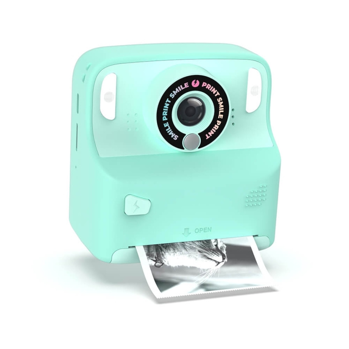 Mobility On Board MOB Instant Cam Pixiprint 5 filmrolls 5 Games Turquoise i gruppen HEMELEKTRONIK / Foto & Video / Kameror hos TP E-commerce Nordic AB (C71475)