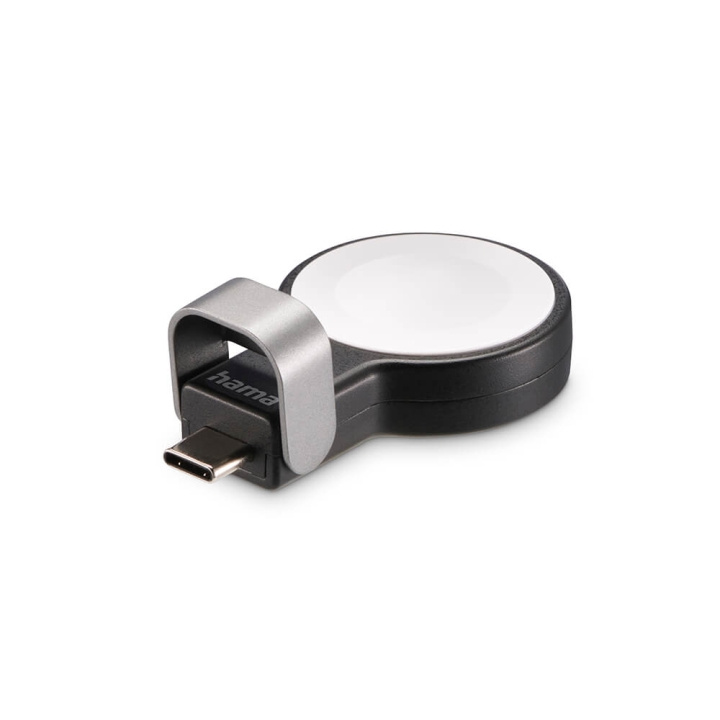 Hama Laddare Trådlös för Apple Watch USB-C Svart i gruppen SMARTPHONE & SURFPLATTOR / Laddare & Kablar / Trådlösa Qi laddare hos TP E-commerce Nordic AB (C71548)
