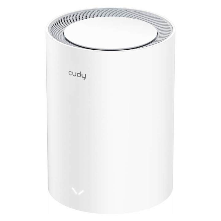 CUDY Mesh Solution M3000 1-pack AX3000 Gigabit Wi-Fi 6 2.5G Vit i gruppen DATORER & KRINGUTRUSTNING / Nätverk / Routrar hos TP E-commerce Nordic AB (C71595)