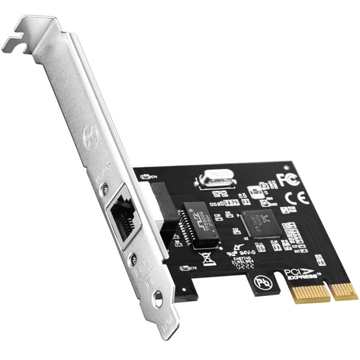 CUDY Adapter PCI-E PE25 2.5 Gigabit 1P Low Profile i gruppen DATORER & KRINGUTRUSTNING / Nätverk / Nätverkskort / PCI Express hos TP E-commerce Nordic AB (C71598)