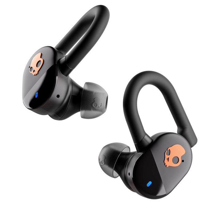 Skullcandy Hörlur Push Play TWS In-Ear Svart/Orange i gruppen HEMELEKTRONIK / Ljud & Bild / Hörlurar & Tillbehör / Hörlurar hos TP E-commerce Nordic AB (C71640)