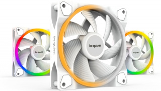 Be Quiet! Light Wings PWM-fläktpaket, 120 mm, 3-pack, vit