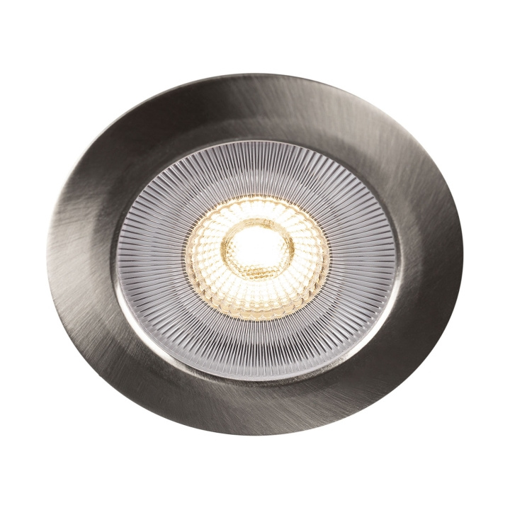 Llitt Alice 12V Infälld downlight 2700K IP44 340lm Borstad stål 1-pack i gruppen HEMELEKTRONIK / Belysning / Taklampor hos TP E-commerce Nordic AB (C71890)