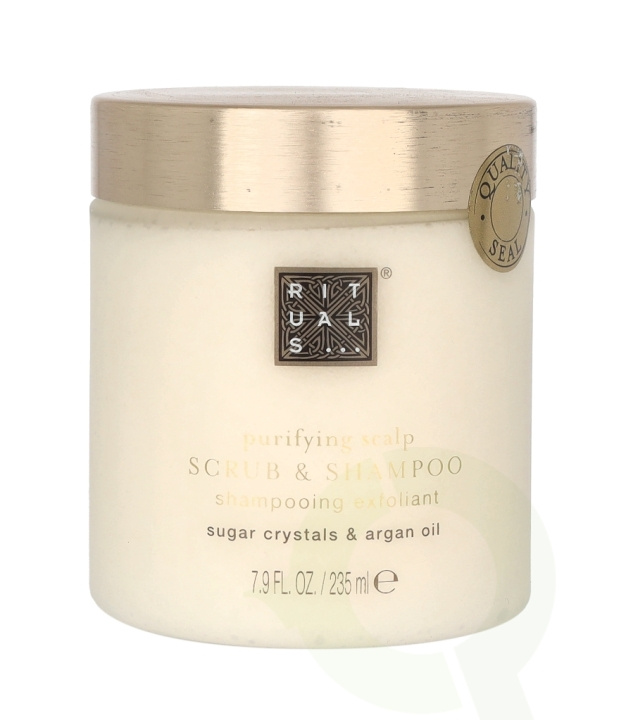 Rituals Elixir Collection Purifying Scalp Scrub & Shampoo 235 ml i gruppen SKÖNHET & HÄLSA / Hår & Styling / Hårvårdsprodukter / Schampo hos TP E-commerce Nordic AB (C71924)