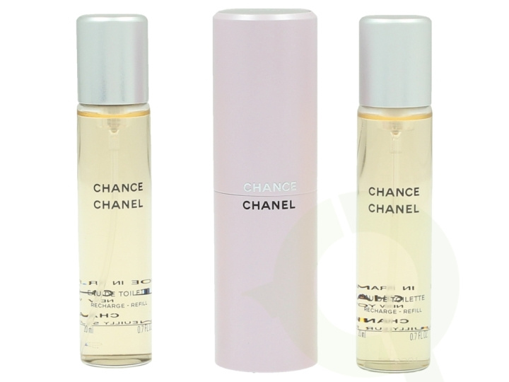 Chanel Chance Twist And Spray 60 ml edt spray20 + 2x edt spray refill20 i gruppen SKÖNHET & HÄLSA / Doft & Parfym / Parfym / Parfym för henne hos TP E-commerce Nordic AB (C72133)