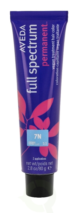 Aveda Full Spectrum Permanent Vegan Pure Tone Hair Color 80 gr 7N i gruppen SKÖNHET & HÄLSA / Hår & Styling / Hårvårdsprodukter / Hårfärg / Hårfärg & Färgbomb hos TP E-commerce Nordic AB (C73230)