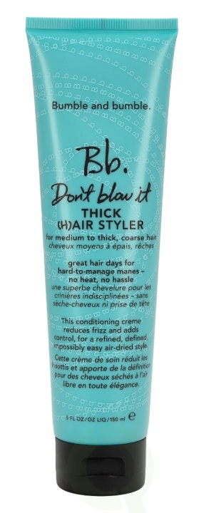 Bumble and Bumble Bumble & Bumble Don\'t Blow It Thick Hair Styler 150 ml i gruppen SKÖNHET & HÄLSA / Hår & Styling / Hårstylingprodukter / Stylingcreme hos TP E-commerce Nordic AB (C73270)