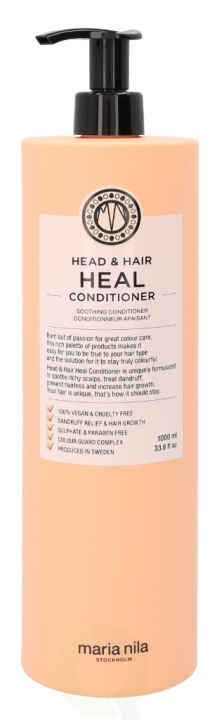 Maria Nila Head & Hair Heal Conditioner 1000 ml i gruppen SKÖNHET & HÄLSA / Hår & Styling / Hårvårdsprodukter / Balsam hos TP E-commerce Nordic AB (C73624)
