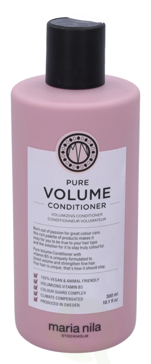 Maria Nila Pure Volume Conditioner 300 ml Sulphate & Paraben Free i gruppen SKÖNHET & HÄLSA / Hår & Styling / Hårvårdsprodukter / Balsam hos TP E-commerce Nordic AB (C73630)