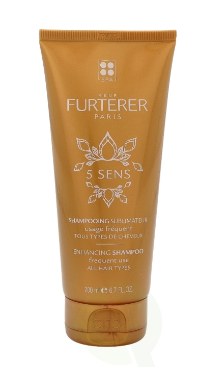 Rene Furterer 5 Sens Enhancing Shampoo 200 ml i gruppen SKÖNHET & HÄLSA / Hår & Styling / Hårvårdsprodukter / Schampo hos TP E-commerce Nordic AB (C73734)