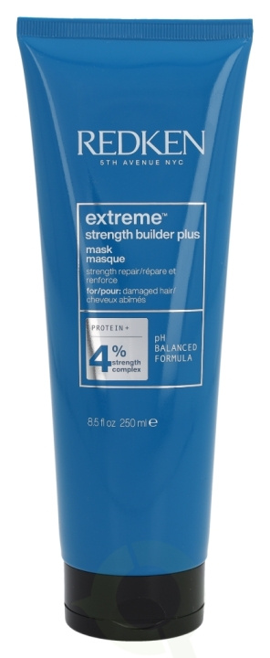Redken Extreme Strenght Builder Plus Fortifying Mask 250 ml For Damaged Hair i gruppen SKÖNHET & HÄLSA / Hår & Styling / Hårvårdsprodukter / Hårinpackning hos TP E-commerce Nordic AB (C73741)