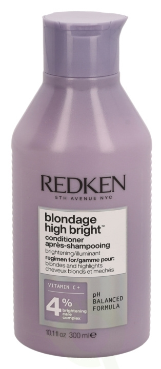 Redken Blondage High Bright Conditioner 300 ml i gruppen SKÖNHET & HÄLSA / Hår & Styling / Hårvårdsprodukter / Balsam hos TP E-commerce Nordic AB (C73761)