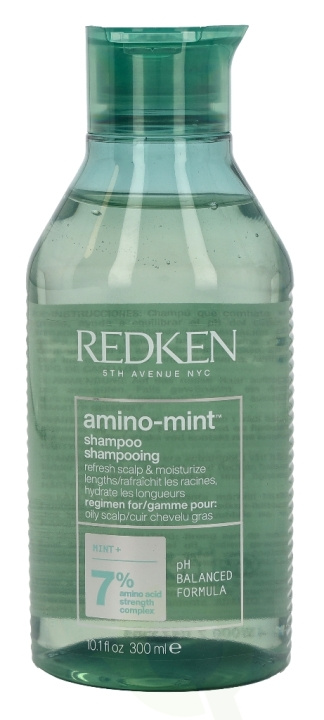 Redken Amino-Mint Shampoo 300 ml i gruppen SKÖNHET & HÄLSA / Hår & Styling / Hårvårdsprodukter / Schampo hos TP E-commerce Nordic AB (C73762)