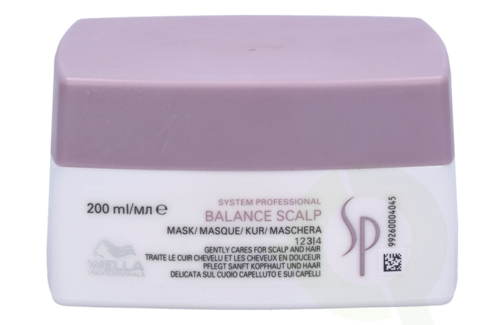 Wella SP - Balance Scalp Mask 200 ml i gruppen SKÖNHET & HÄLSA / Hår & Styling / Hårvårdsprodukter / Hårinpackning hos TP E-commerce Nordic AB (C73929)
