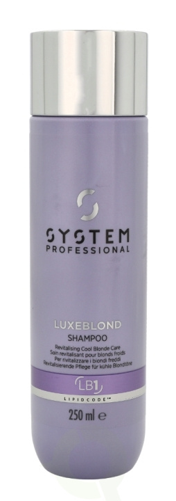 Wella System P. - Luxe Blond Shampoo LB1 250 ml i gruppen SKÖNHET & HÄLSA / Hår & Styling / Hårvårdsprodukter / Schampo hos TP E-commerce Nordic AB (C74103)