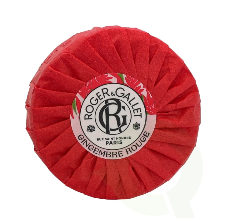 Roger & Gallet Gingembre Rouge Soap Bar 100 g i gruppen SKÖNHET & HÄLSA / Hudvård / Kroppsvård / Handtvål hos TP E-commerce Nordic AB (C74518)