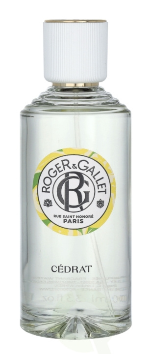 Roger & Gallet Cedrat Wellbeing Fragrant Water 100 ml Natural Spray i gruppen SKÖNHET & HÄLSA / Doft & Parfym / Parfym / Unisex hos TP E-commerce Nordic AB (C74530)