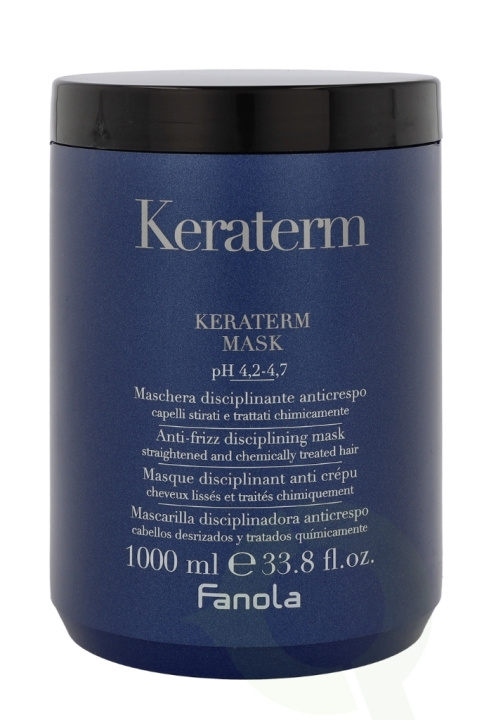 Fanola Keraterm Hair Ritual Anti-Frizz Mask 1000 ml i gruppen SKÖNHET & HÄLSA / Hår & Styling / Hårvårdsprodukter / Hårinpackning hos TP E-commerce Nordic AB (C74566)