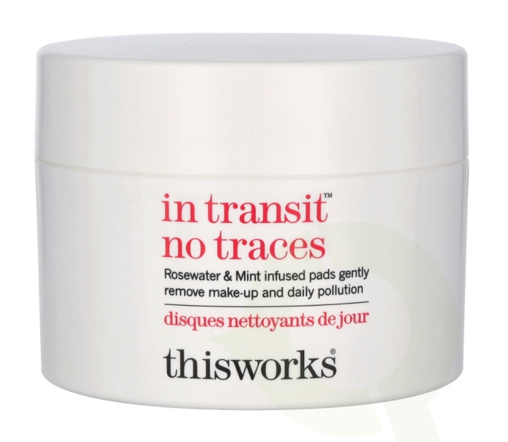 This Works In Transit No Traces Pads 60 ml 60 Pads i gruppen SKÖNHET & HÄLSA / Doft & Parfym / Deodorant / Deo för henne hos TP E-commerce Nordic AB (C74608)