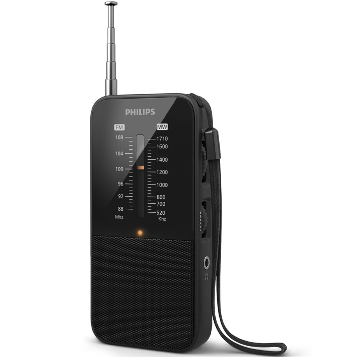 Philips Bärbar analog FM/MW-radio TAR1509 i gruppen HEMELEKTRONIK / Ljud & Bild / Hemmabio, HiFi & Bärbart / Radio & Väckarklockor / Radio hos TP E-commerce Nordic AB (C74677)