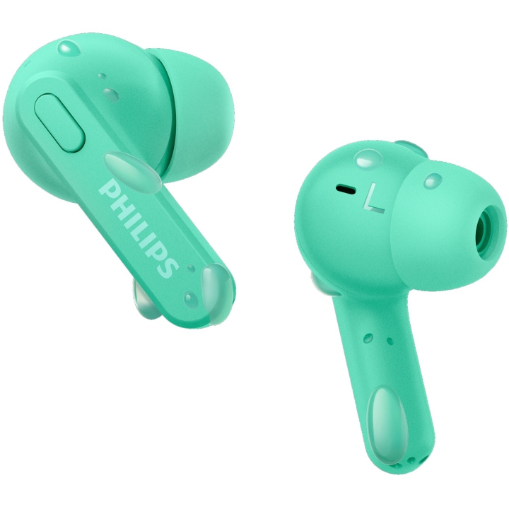 Philips TAT2206GR True Wireless-hörlurar, IPX4-klass (stänk och svettåliga) 6+18 timmars speltid. Gråa i gruppen HEMELEKTRONIK / Ljud & Bild / Hörlurar & Tillbehör / Hörlurar hos TP E-commerce Nordic AB (C74682)