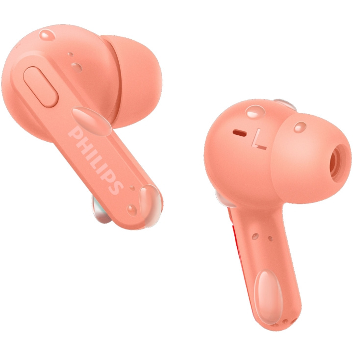 Philips Hörlurar In-Ear TWS IPX4 6+18h TAT2206PK/00 Rosa i gruppen HEMELEKTRONIK / Ljud & Bild / Hörlurar & Tillbehör / Hörlurar hos TP E-commerce Nordic AB (C74683)