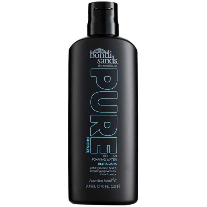 Bondi Sands Pure Bronze Ultra Dark Self Tan Foaming Water 200ml i gruppen SKÖNHET & HÄLSA / Hudvård / Solskydd & Tanning / Brun utan sol hos TP E-commerce Nordic AB (C74734)