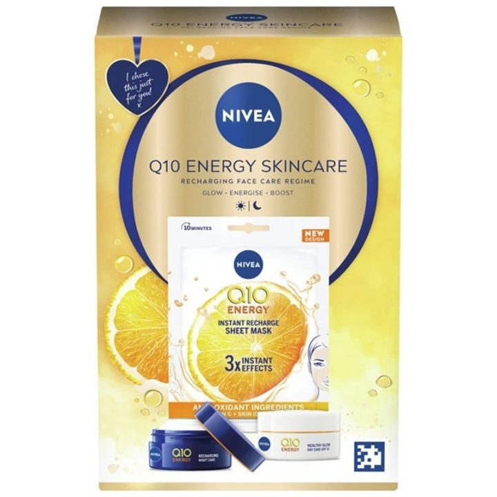 Nivea Q10 Energy Skincare Giftset i gruppen SKÖNHET & HÄLSA / Hudvård / Ansiktsvård / Dagkräm hos TP E-commerce Nordic AB (C74737)