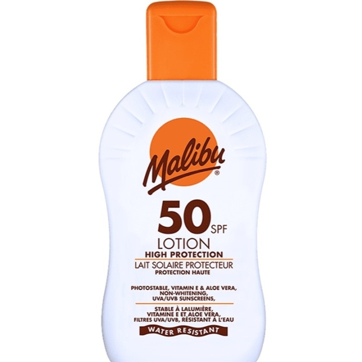 Malibu Sun Lotion SPF50 100ml i gruppen SKÖNHET & HÄLSA / Hudvård / Solskydd & Tanning / Solskydd hos TP E-commerce Nordic AB (C74752)