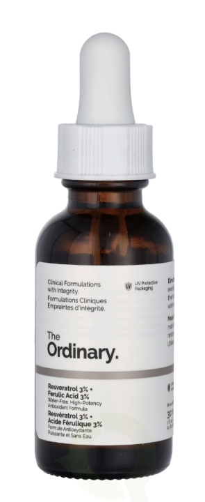 The Ordinary Resveratrol 3% + Ferulic Acid 3% 30 ml i gruppen SKÖNHET & HÄLSA / Hudvård / Ansiktsvård / Serum Hud hos TP E-commerce Nordic AB (C74816)