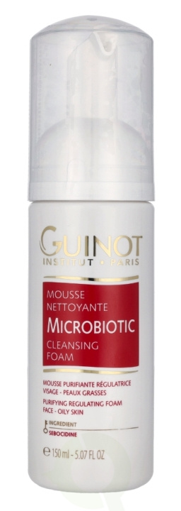 Guinot Microbiotic Cleansing Foam 150 ml i gruppen SKÖNHET & HÄLSA / Hudvård / Ansiktsvård / Rengöring hos TP E-commerce Nordic AB (C75008)