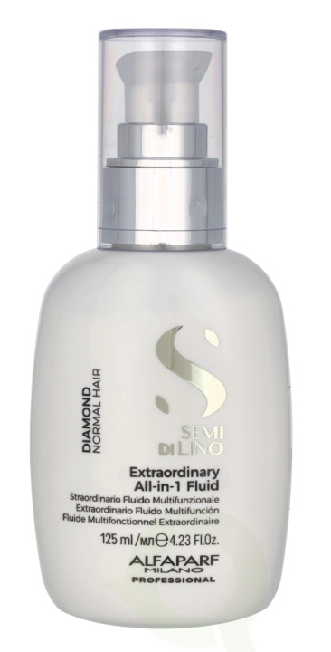 Alfaparf Semi Di Lino Extraordinary All-In-1 Fluid 125 ml i gruppen SKÖNHET & HÄLSA / Hår & Styling / Hårvårdsprodukter / Hårinpackning hos TP E-commerce Nordic AB (C75039)
