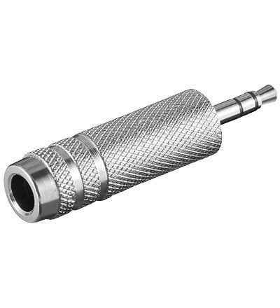 Goobay 3,5 mm hane - 6,3 mm hona ljudadapter i gruppen HEMELEKTRONIK / Kablar & Adaptrar / Ljud Analog / Adaptrar hos TP E-commerce Nordic AB (C75111)