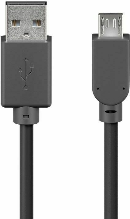 Goobay USB-A till Micro-B-kabel, 5 m i gruppen DATORER & KRINGUTRUSTNING / Datorkablar / USB-kablar / Micro-USB / Kablar hos TP E-commerce Nordic AB (C75129)