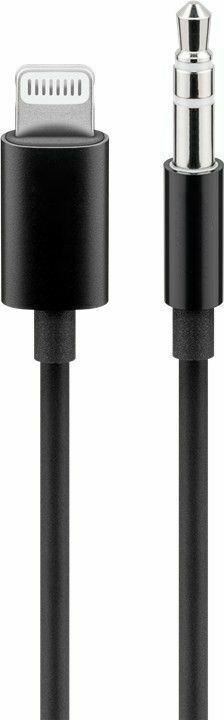 Goobay AUX Lightning - 3,5 mm ljudkabel, 1m i gruppen SMARTPHONE & SURFPLATTOR / Laddare & Kablar / Adaptrar hos TP E-commerce Nordic AB (C75134)