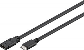 Goobay USB-C till USB-C 3.1 Gen 1 förlängningskabel, 1 m