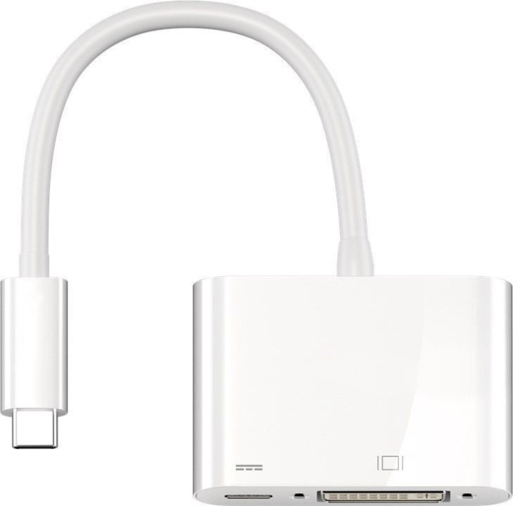 Goobay USB-C till DVI-I-adapter i gruppen DATORER & KRINGUTRUSTNING / Datorkablar / USB-kablar / USB-C hos TP E-commerce Nordic AB (C75160)