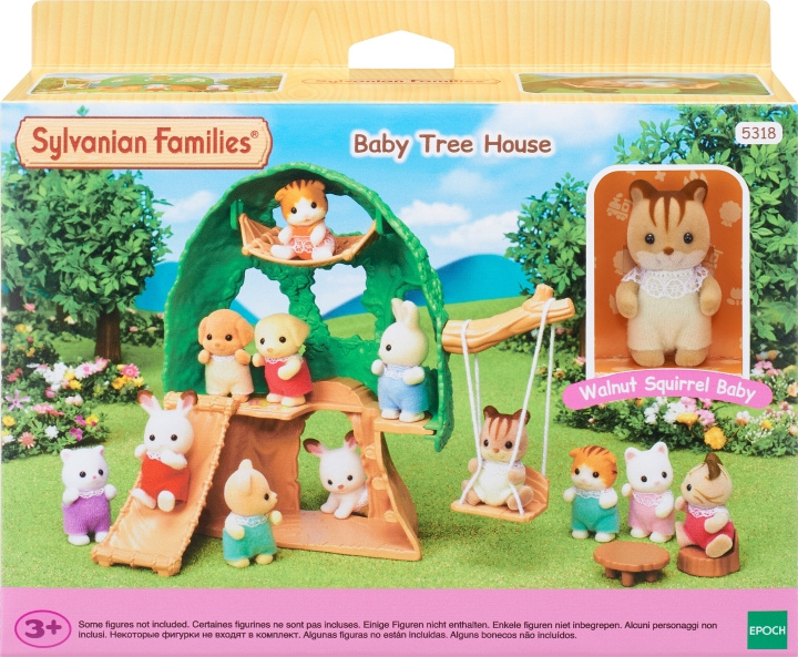 Sylvanian Families Äventyrlig trädkoja för bebisar i gruppen LEKSAKER, BARN- & BABYPRODUKTER / Leksaker / Dockor & Tillbehör hos TP E-commerce Nordic AB (C75221)