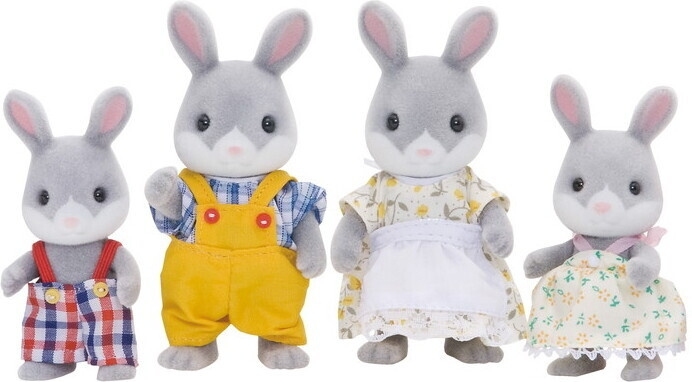 Sylvanian Families Familjen till Pumpkin Rabbit i gruppen LEKSAKER, BARN- & BABYPRODUKTER / Leksaker / Dockor & Tillbehör hos TP E-commerce Nordic AB (C75222)