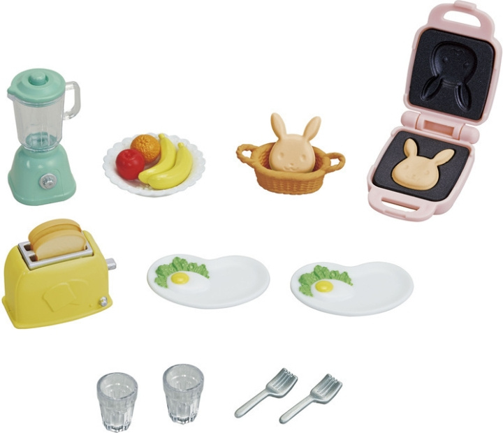 Sylvanian Families Frukostset med brödrost i gruppen LEKSAKER, BARN- & BABYPRODUKTER / Leksaker / Dockor & Tillbehör hos TP E-commerce Nordic AB (C75229)