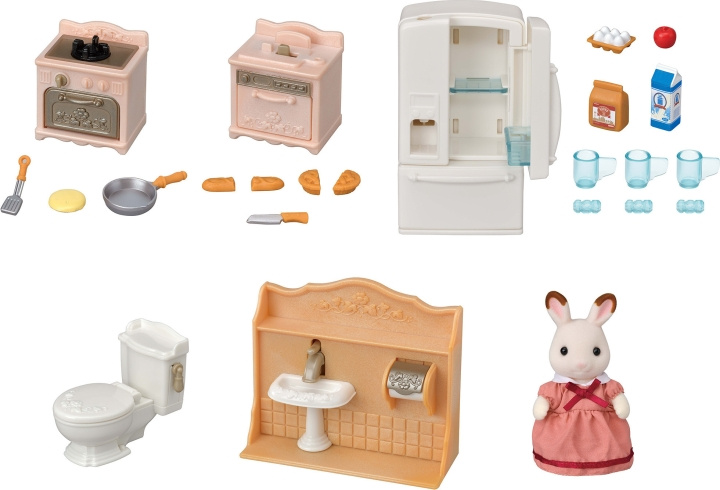 Sylvanian Families Det kompletta möbelpaketet i gruppen LEKSAKER, BARN- & BABYPRODUKTER / Leksaker / Dockor & Tillbehör hos TP E-commerce Nordic AB (C75237)