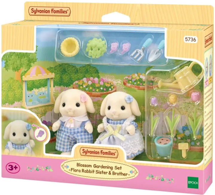 Sylvanian Families Trädgårdsset med figurer i gruppen LEKSAKER, BARN- & BABYPRODUKTER / Leksaker / Dockor & Tillbehör hos TP E-commerce Nordic AB (C75310)