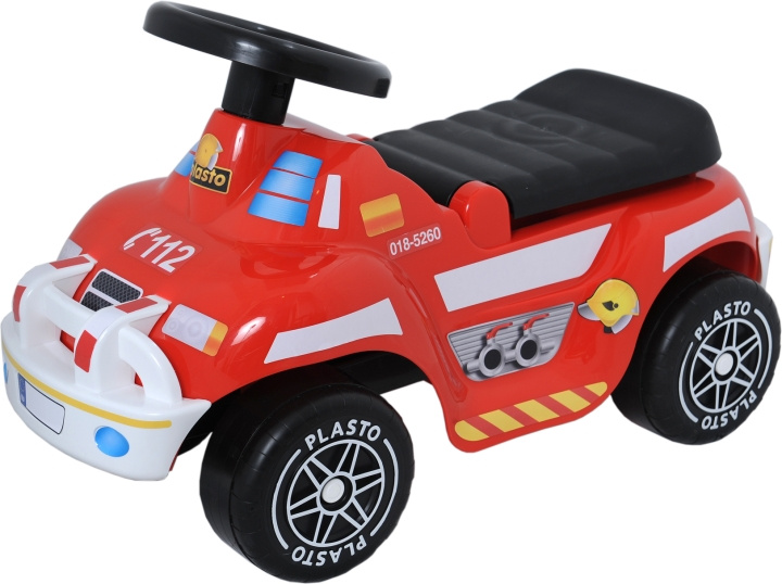 Plasto Offroad-brandbil, brandbil i gruppen LEKSAKER, BARN- & BABYPRODUKTER / Uteleksaker / Trädgårdsleksaker hos TP E-commerce Nordic AB (C75350)