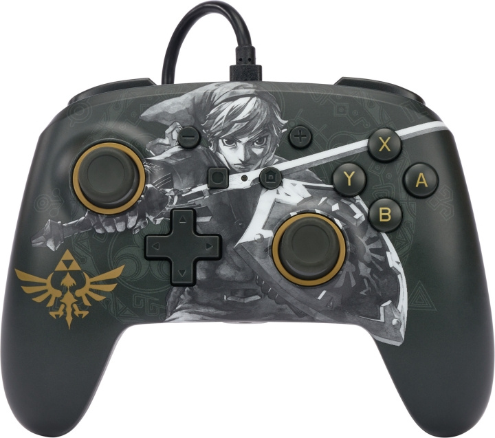 PowerA Förbättrad trådbunden handkontroll, Battle-Ready Link, Switch i gruppen HEMELEKTRONIK / Spelkonsoler & Tillbehör / Nintendo Switch / Tillbehör hos TP E-commerce Nordic AB (C75377)