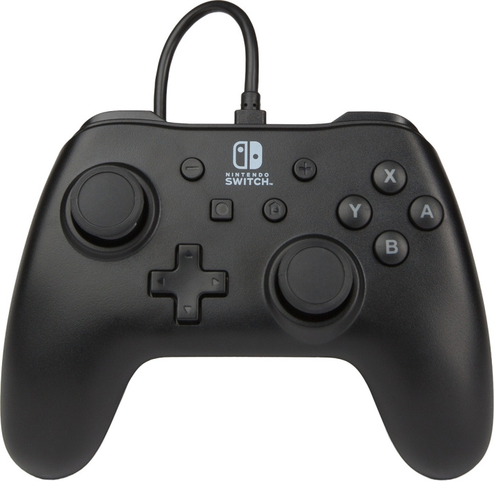 PowerA Wired Controller spelkontroll, svart, Switch i gruppen HEMELEKTRONIK / Spelkonsoler & Tillbehör / Nintendo Switch / Tillbehör hos TP E-commerce Nordic AB (C75384)