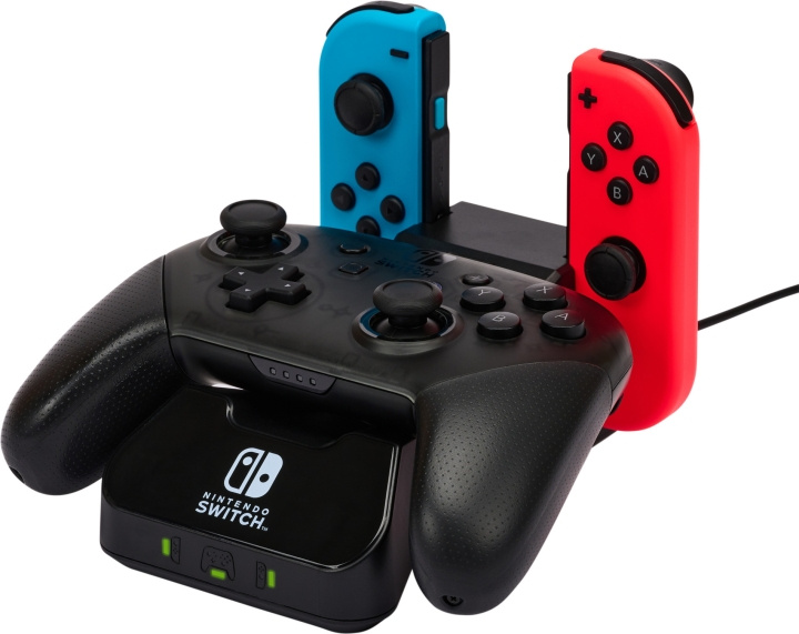 PowerA Laddningsbas för handkontroller, Switch i gruppen HEMELEKTRONIK / Spelkonsoler & Tillbehör / Nintendo Switch / Tillbehör hos TP E-commerce Nordic AB (C75391)