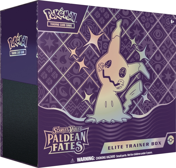 POKEMON Scarlet & Violet 4.5: Paldea Fates Elite Trainer Box samlarkortssats i gruppen LEKSAKER, BARN- & BABYPRODUKTER / Spel / Kortspel hos TP E-commerce Nordic AB (C75402)