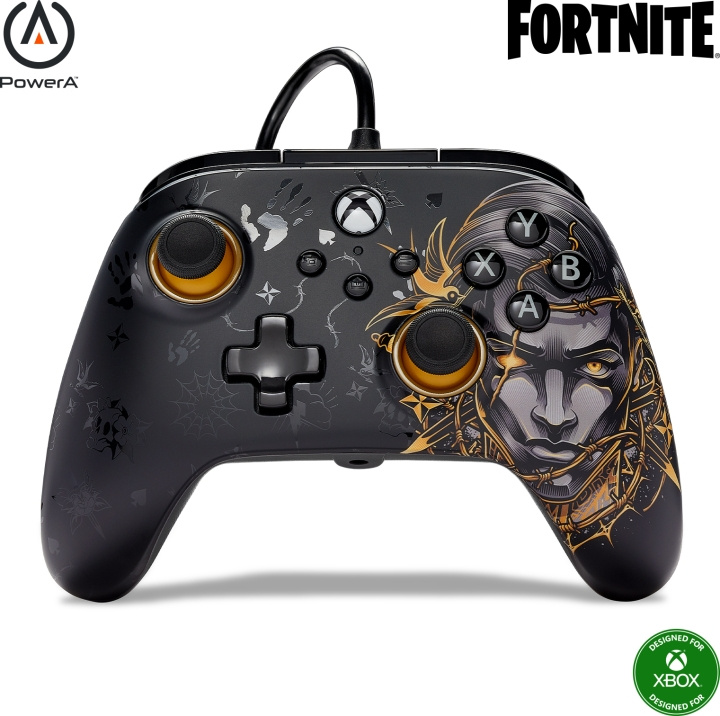PowerA Advantage Wired Controller trådbunden spelkontroll, Midas, Xbox / PC i gruppen HEMELEKTRONIK / Spelkonsoler & Tillbehör / Xbox Series X/S / Tillbehör hos TP E-commerce Nordic AB (C75426)